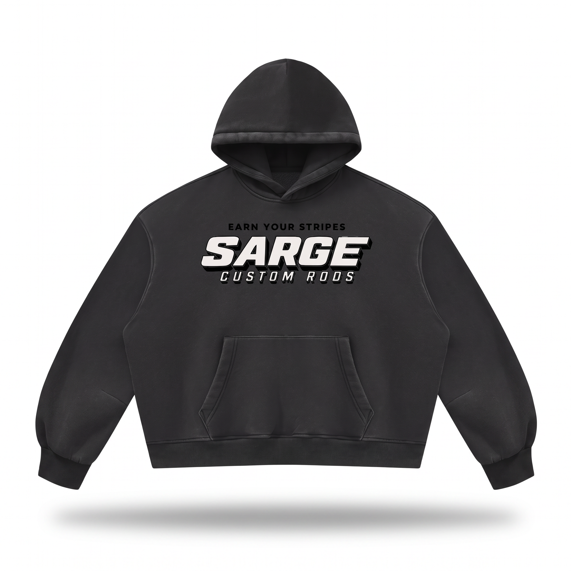Earn Your Stripes Boxy Fleece Hoodie